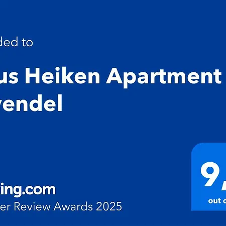 公寓 Haus Heiken Lavendel